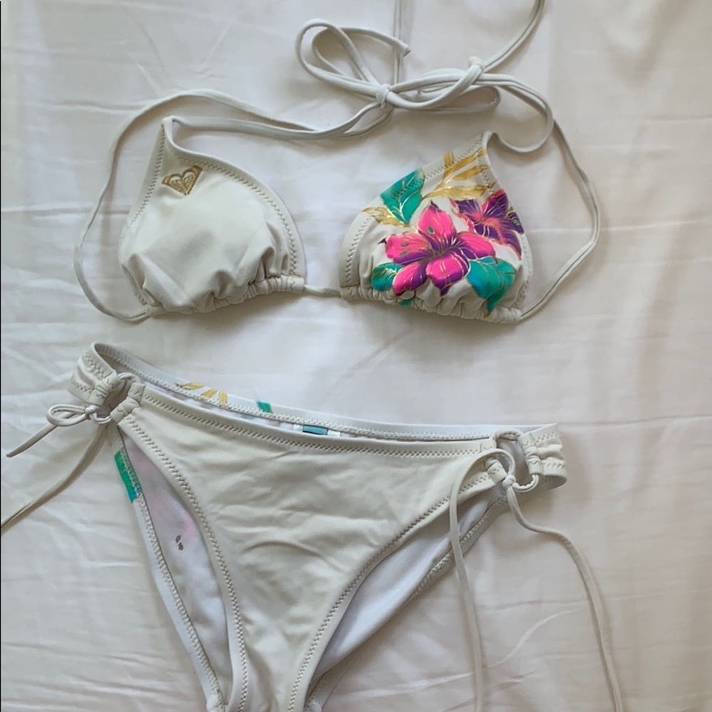 Roxy swim top and bottom